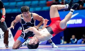 گرایی سومین سهمیه المپیک را برای کشتی فرنگی گرفت