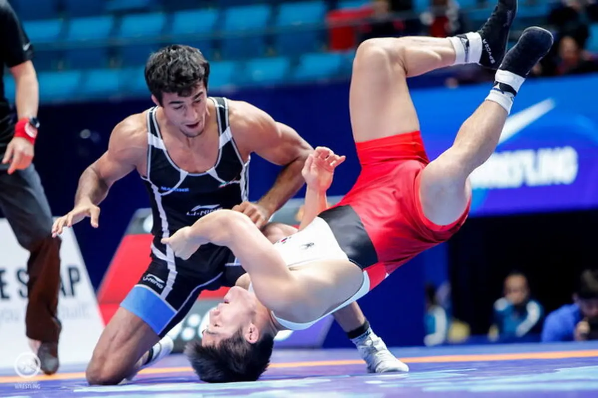 گرایی سومین سهمیه المپیک را برای کشتی فرنگی گرفت