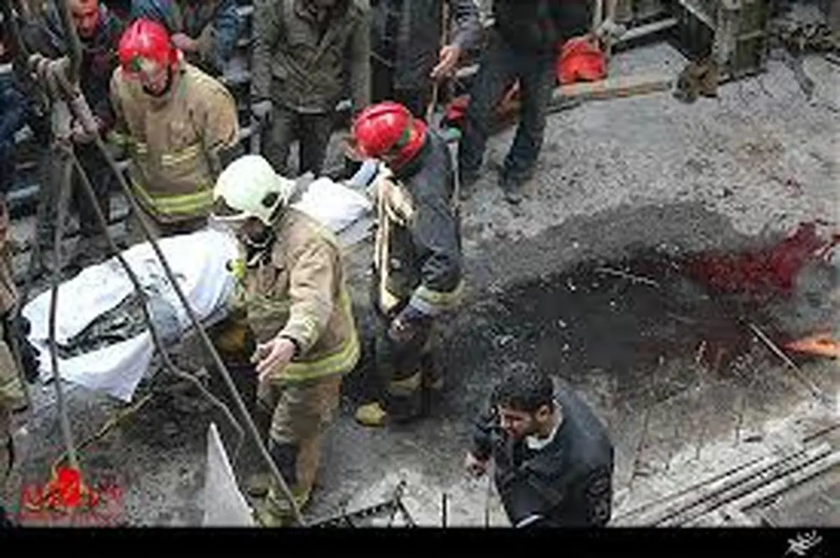 سقوط مرگبار کارگر زحمتکش