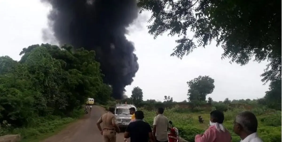 انفجار کارخانه مواد شیمیایی با 8 کشته