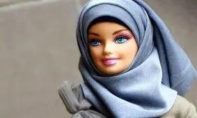 عروسک های زیبای با حجاب در بازار آمریکا
