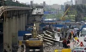 وحشت در خیابان گیشای تهران / صبح امروز میکسر غول پیکر ترمز برید