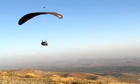 سقوط هولناک پاراگلایدرسوار در الموت