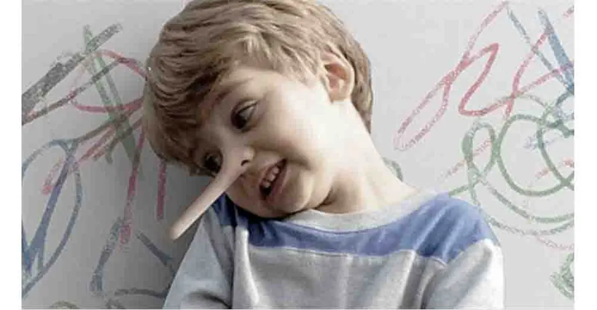 تعجب نکنید؛ دروغ گفتن نشانه رشد طبیعی کودکان است