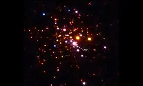 کشف ستاره‌ ای که در نزدیکی یک سیاه چاله گردش می‌کند