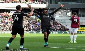 خلاصه بازی برنلی - لیورپول(ویدئو)