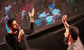 مداحی بازیکن لیگ برتری در شب اول محرم