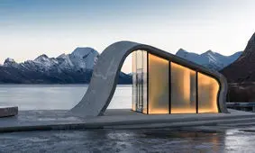 زیباترین توالت عمومی جهان در نروژ