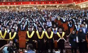 برگزاری جشن لاکچری دانشگاه دولتی در هتل اسپیناس پالاس تهران