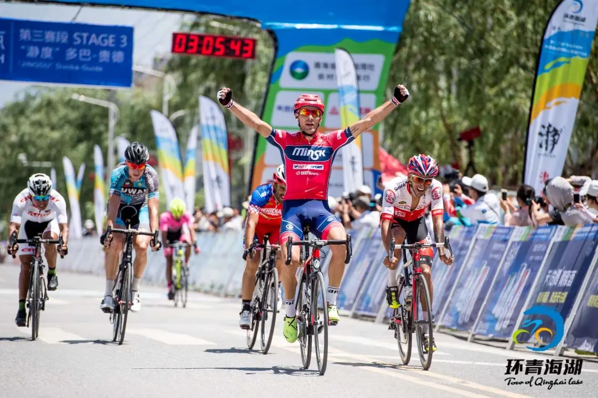 کلاهدوز، قهرمان مرحله اول دوچرخه سواری چین