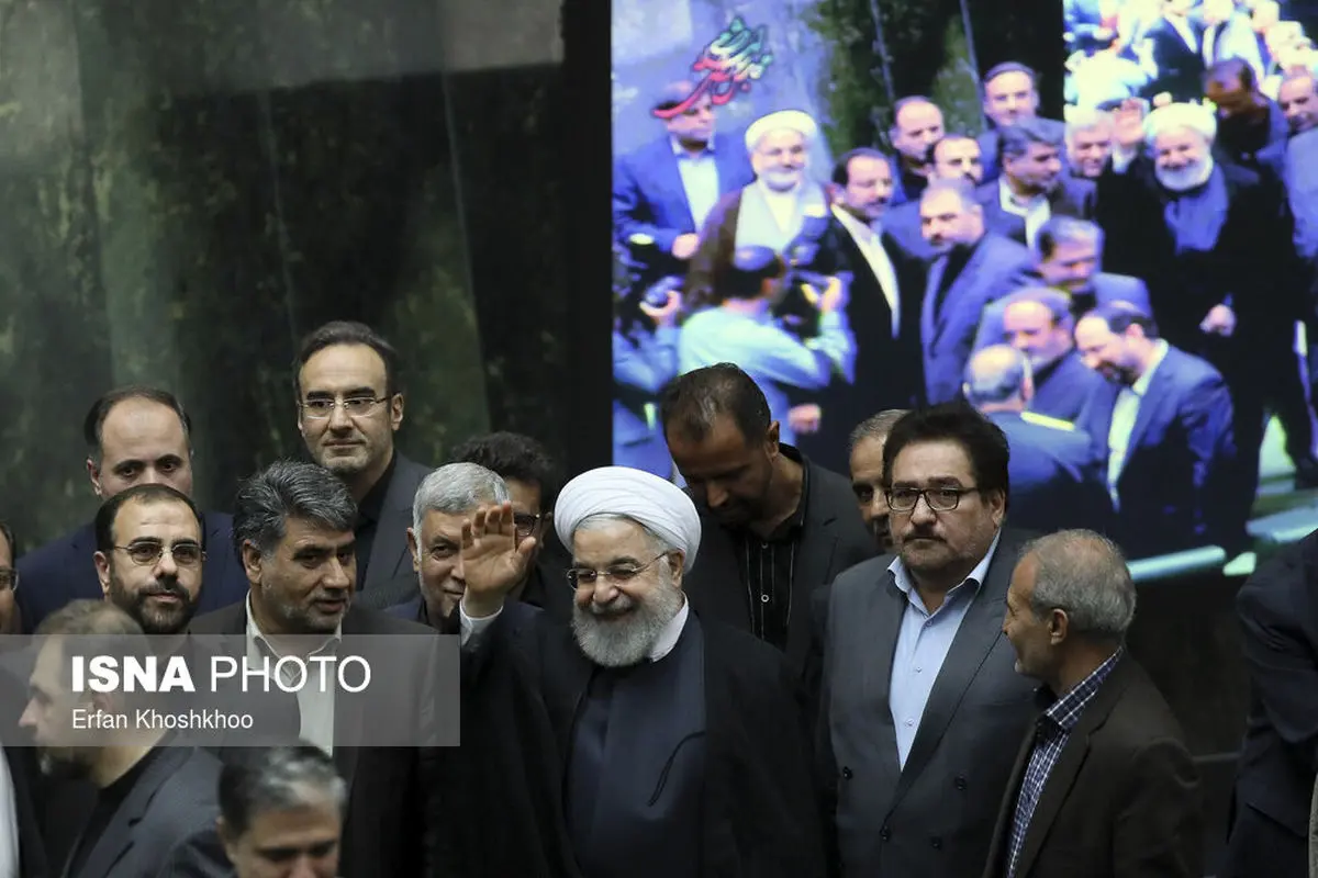 گزارش تصویری جلسه رای اعتماد به وزرای پیشنهادی دولت با حضور رییس جمهور