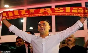 استقبال 25 هزار نفری هواداران گالا از فالکائو