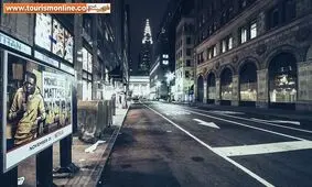 نیویورک خالی از جمعیت!
