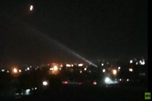 انهدام ۲ پهپاد توسط پدافند هوایی سوریه در نزدیکی پایگاه حمیمیم