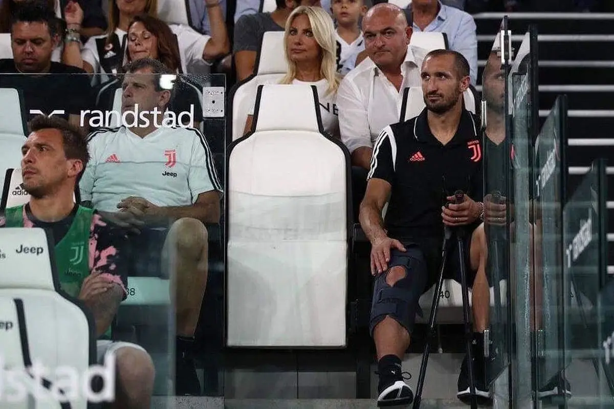 دوری شش ماهه کاپیتان یوونتوس از میادین