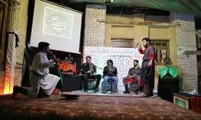 عزاداری در قالب هنر/خانه گفتمان گرگان میزبان تکیه هنرمندان