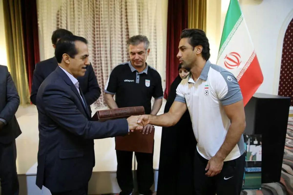 ضیافت تیم ملی در مشهد