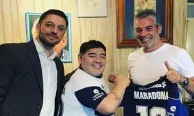 مارادونا دوباره در فوتبال