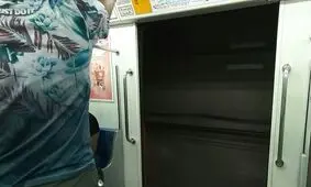 اینجا مترو است یا تونل وحشت!