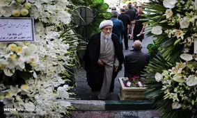مراسم ترحیم اسدالله عسگراولادی+ عکس