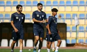 حضور قائدی و غیبت دیاباته در تمرین استقلال