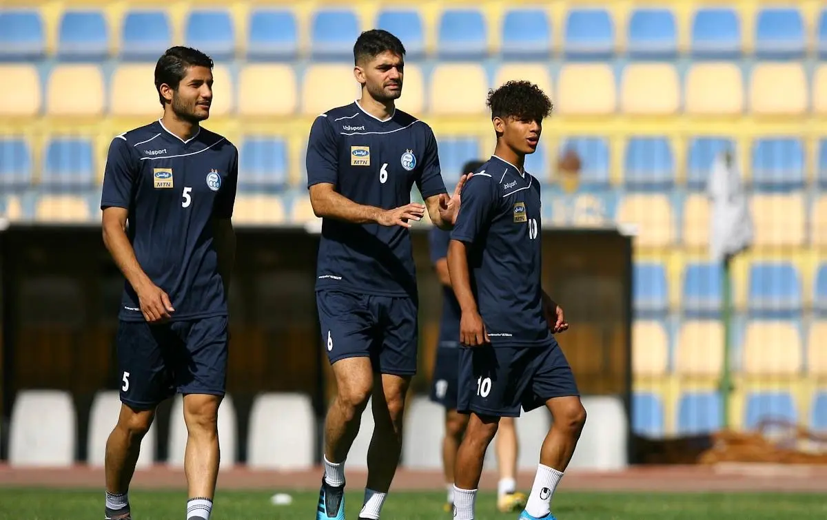 حضور قائدی و غیبت دیاباته در تمرین استقلال