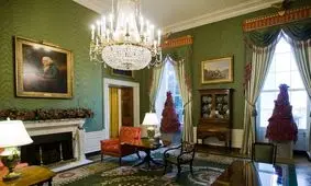 (تصاویر) زیباسازی کاخ سفید توسط ملانیا ترامپ