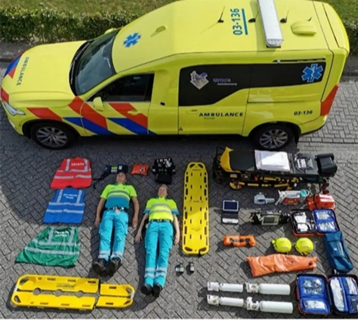 تجهیزاتی که خدمات اورژانس در کشورهای مختلف به همراه دارند