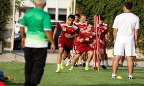 گزارش تصویری تمرین تیم پرسپولیس