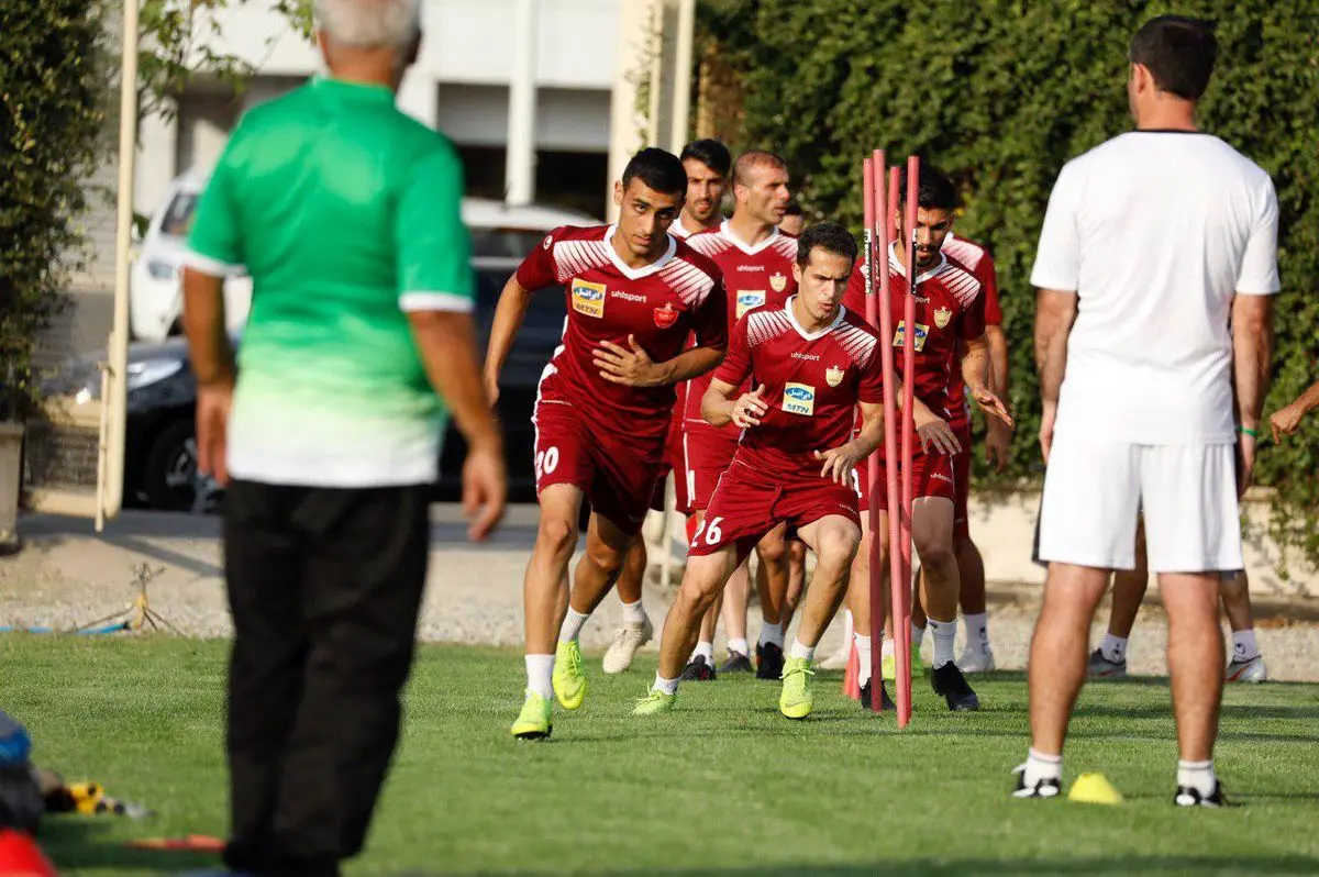 گزارش تصویری تمرین تیم پرسپولیس