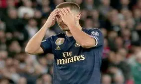 حضور بدموقع هازارد در رئال