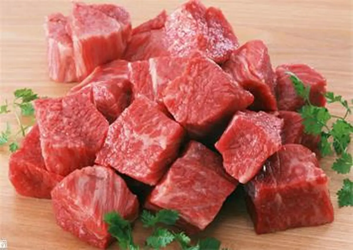 انواع گوشت تازه گوساله و گوسفندی وارداتی در غرفه های تره بار + قیمت