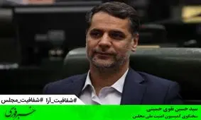 شفافیت آرا سربلندی و عزت مجلس است / نامه ای نوشتم تا آراء من را در مجلس شفاف اعلام کنند