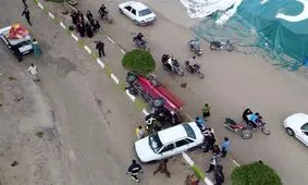 مشکلات آسیب دیدگان طغیان آب دریا در بندر دیر در اسرع وقت برطرف شود