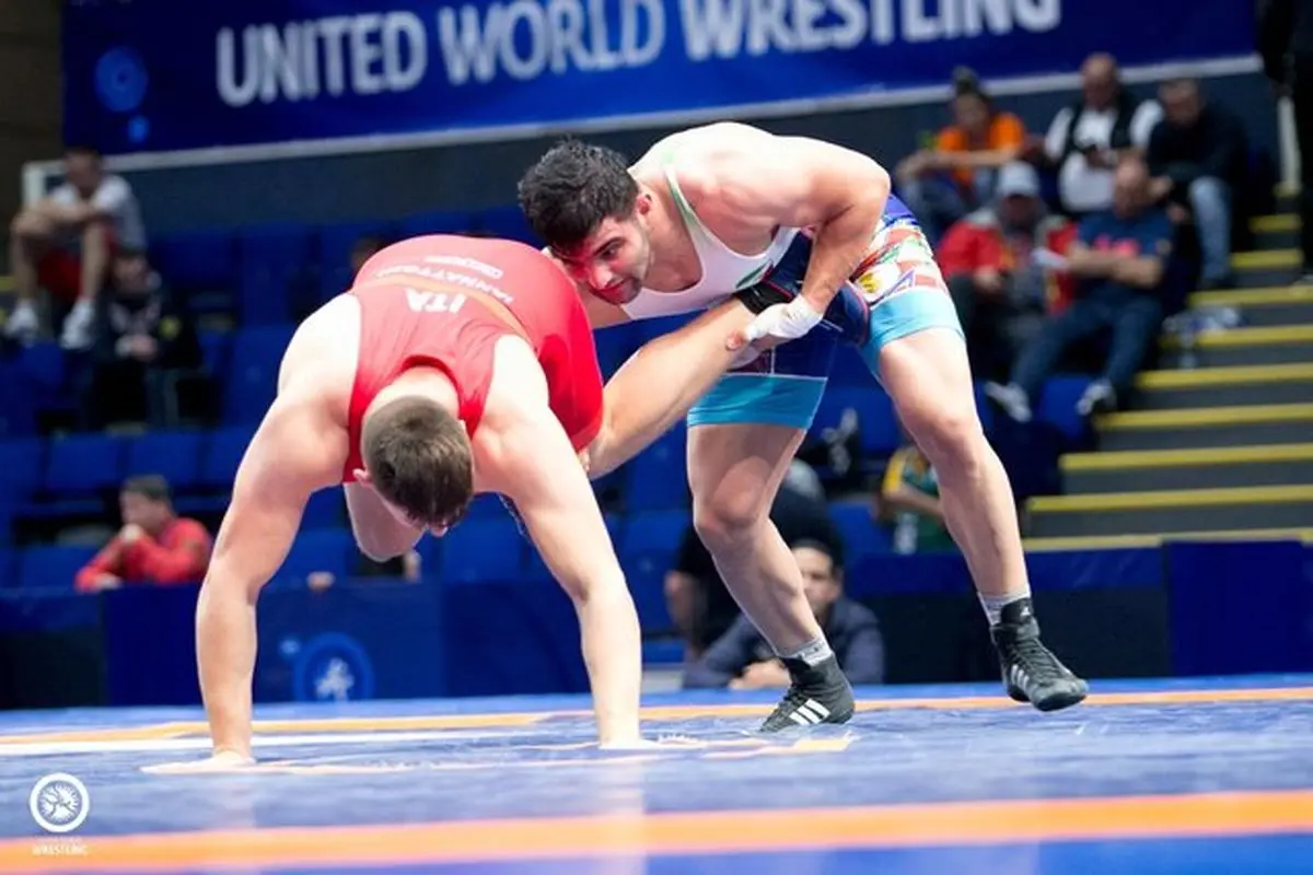 شعبانی چهارمین حذف شده کشتی آزاد در قزاقستان