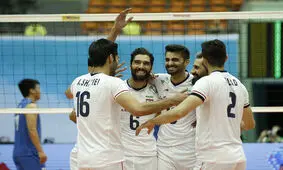 تیم ملی والیبال ایران برای سومین‌بار قهرمان آسیا شد