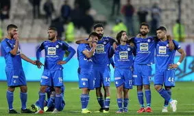 تصویری از بازیکنان استقلال ساعاتی پیش از آغاز دربی