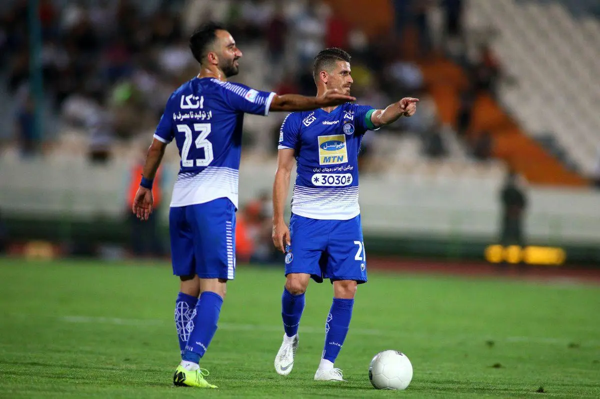 ترکیب استقلال برابر پرسپولیس