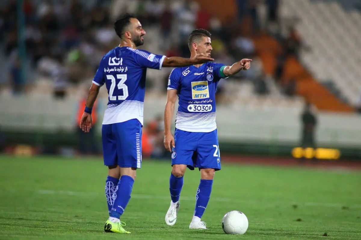 ترکیب استقلال برابر پرسپولیس