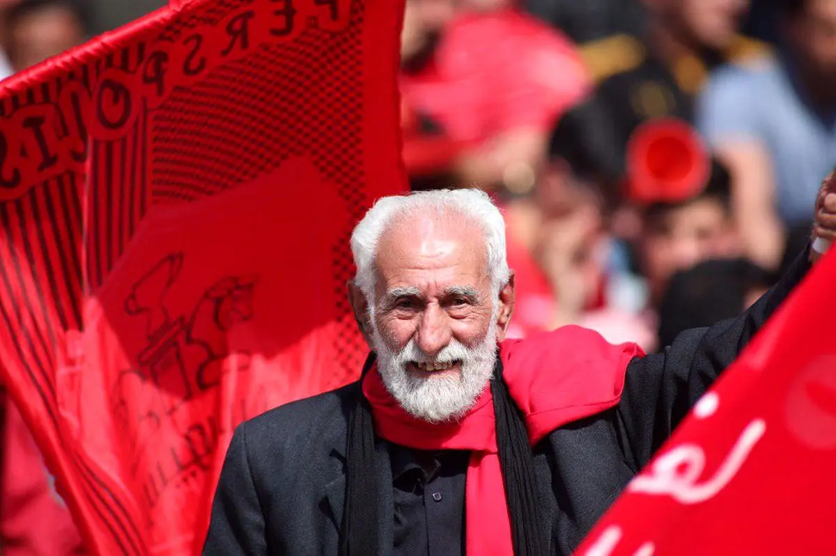 گزارش تصویری حضور هواداران دو تیم در ورزشگاه