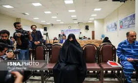 گزارش تصویری دومین جلسه دادگاه شبنم نعمت زاده