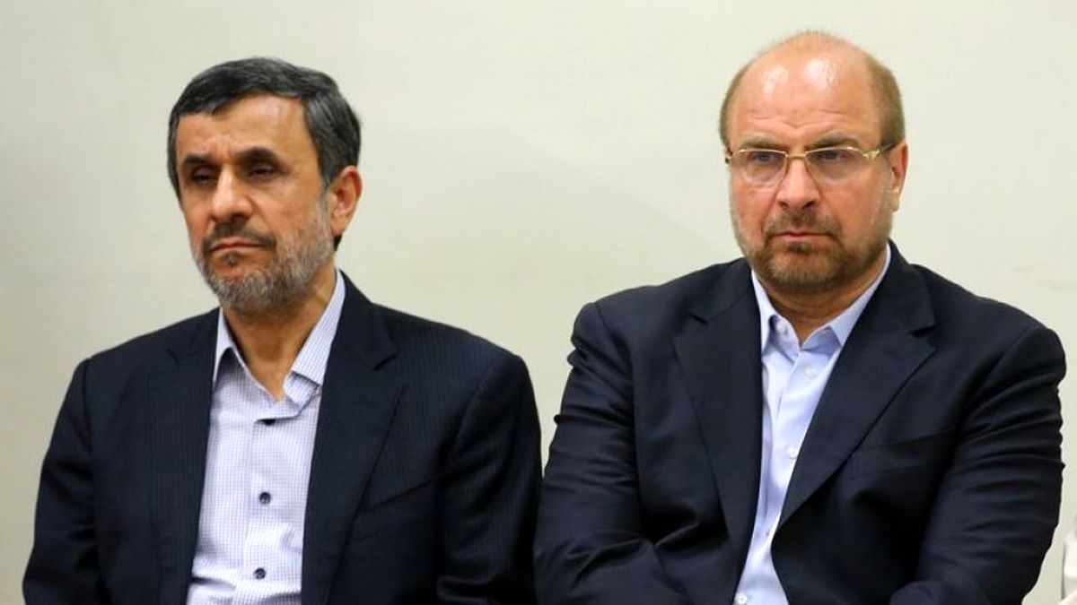 توافق پنهانی قالیباف و احمدی نژاد: جداگانه فعالیت میکنیم و به یکدیگر انتقاد نمیکنیم
