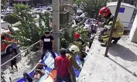 کارگر ساختمانی دچار برق‌گرفتگی شد