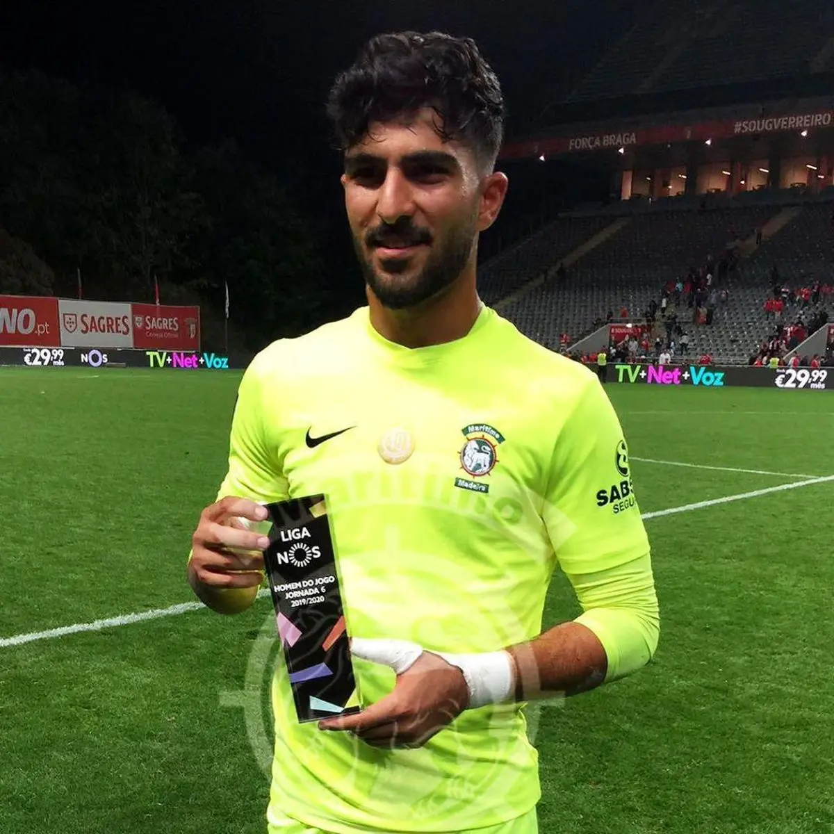 عابدزاده پنالتی گرفت، ماریتیمو مساوی کرد