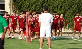 تمرین پرسپولیس برای بازی با سپاهان برگزار شد
