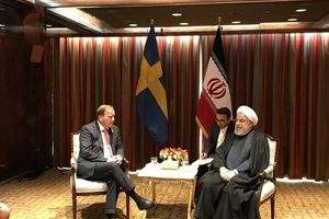 استقبال نخست وزیر سوئد از ابتکار روحانی برا برقراری امنیت در منطقه / تاکید دو طرف بر گسترش روابط در همه زمینه‌ها