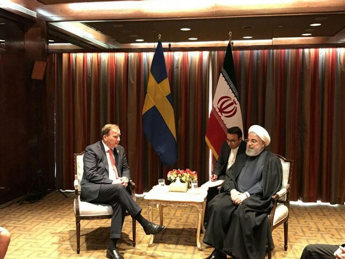 استقبال نخست وزیر سوئد از ابتکار روحانی برا برقراری امنیت در منطقه / تاکید دو طرف بر گسترش روابط در همه زمینه‌ها