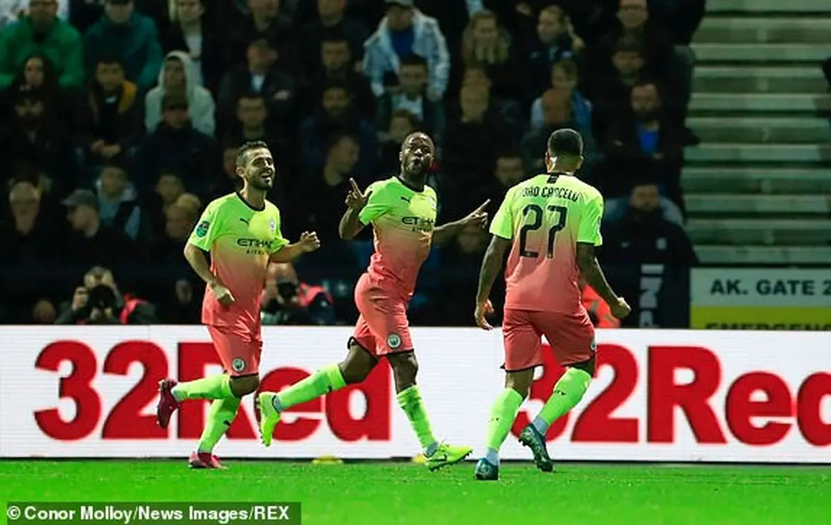 خلاصه بازی پرستون نورث اند - منچسترسیتی(ویدئو)