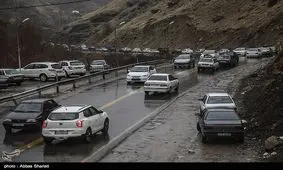 ترافیک در محورهای مواصلاتی استان قزوین نیمه‌سنگین است