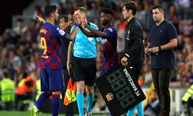 صبر هواداران تمام شد، سوت علیه سوارز و تشویق فاتی